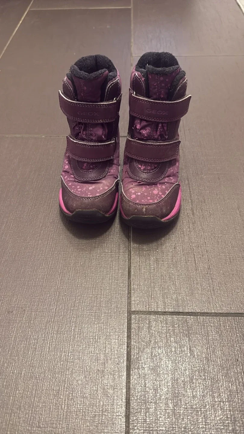 Geox Purple Winter Boots - Size 10