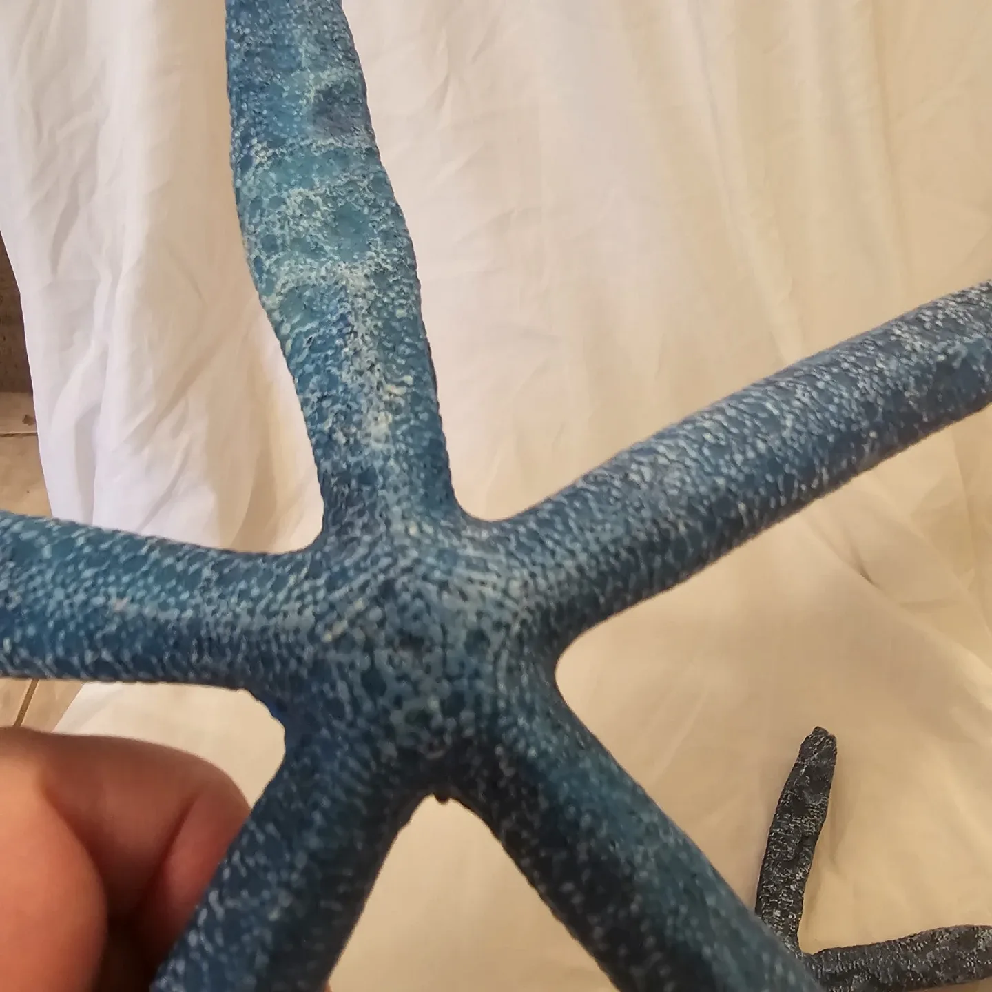 2 Blue and White Starfish Nautical Decoration image indicator(7)