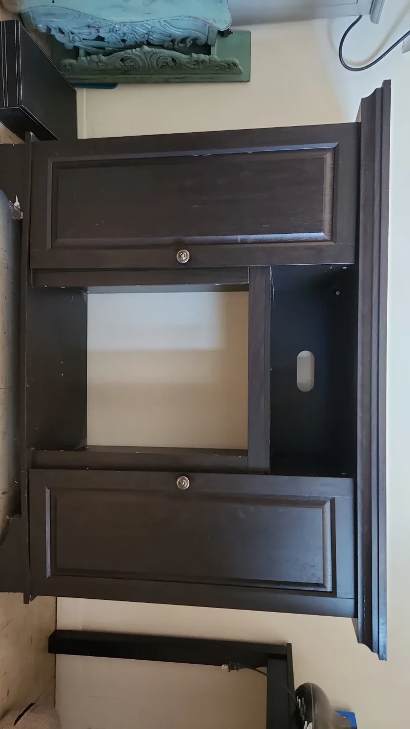 Dark Brown tv stand image indicator(9)