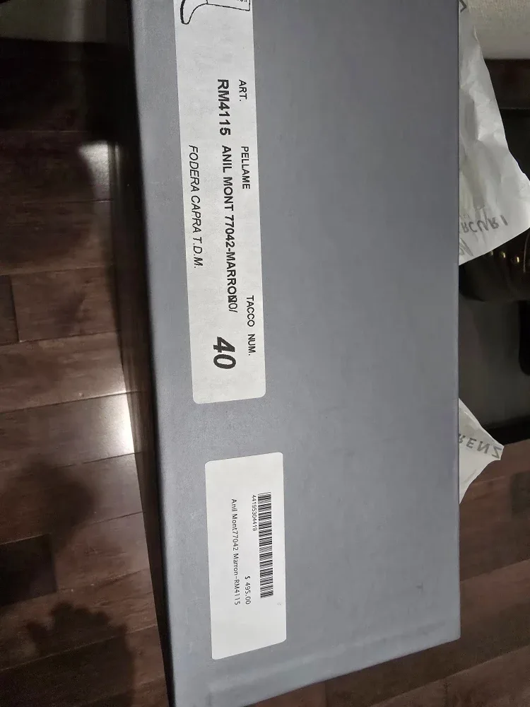 Renzo Mercuri Leather Boots Size 40 image indicator(2)