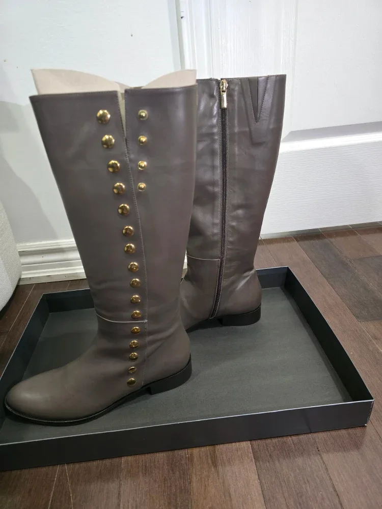 Renzo Mercuri Leather Boots Size 40 image indicator(3)