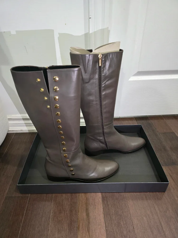 Renzo Mercuri Leather Boots Size 40 image indicator(5)