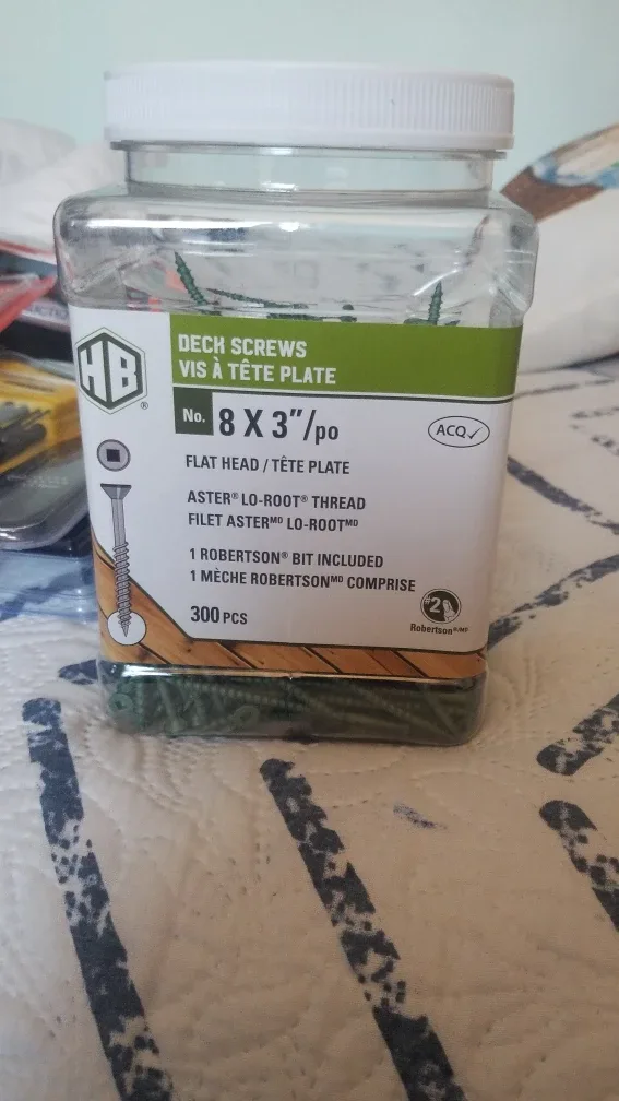 Stanley #8 x 1-1/2" Deck Screws image indicator(3)