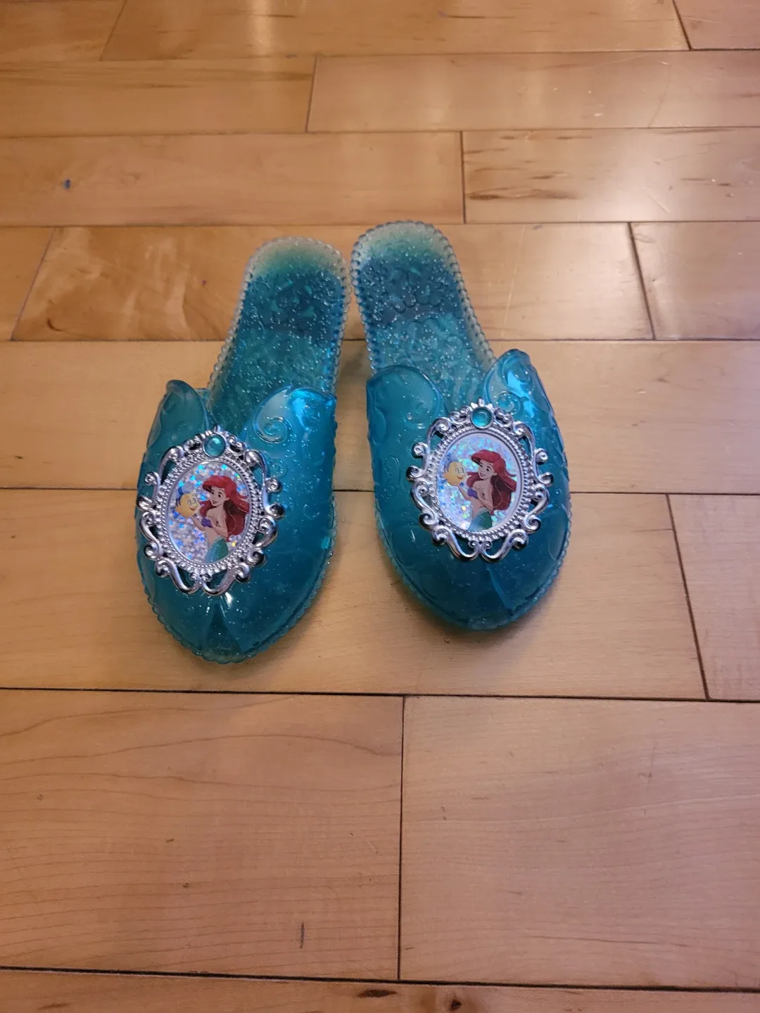 3T Disney Princess Ariel Dress Up Shoes