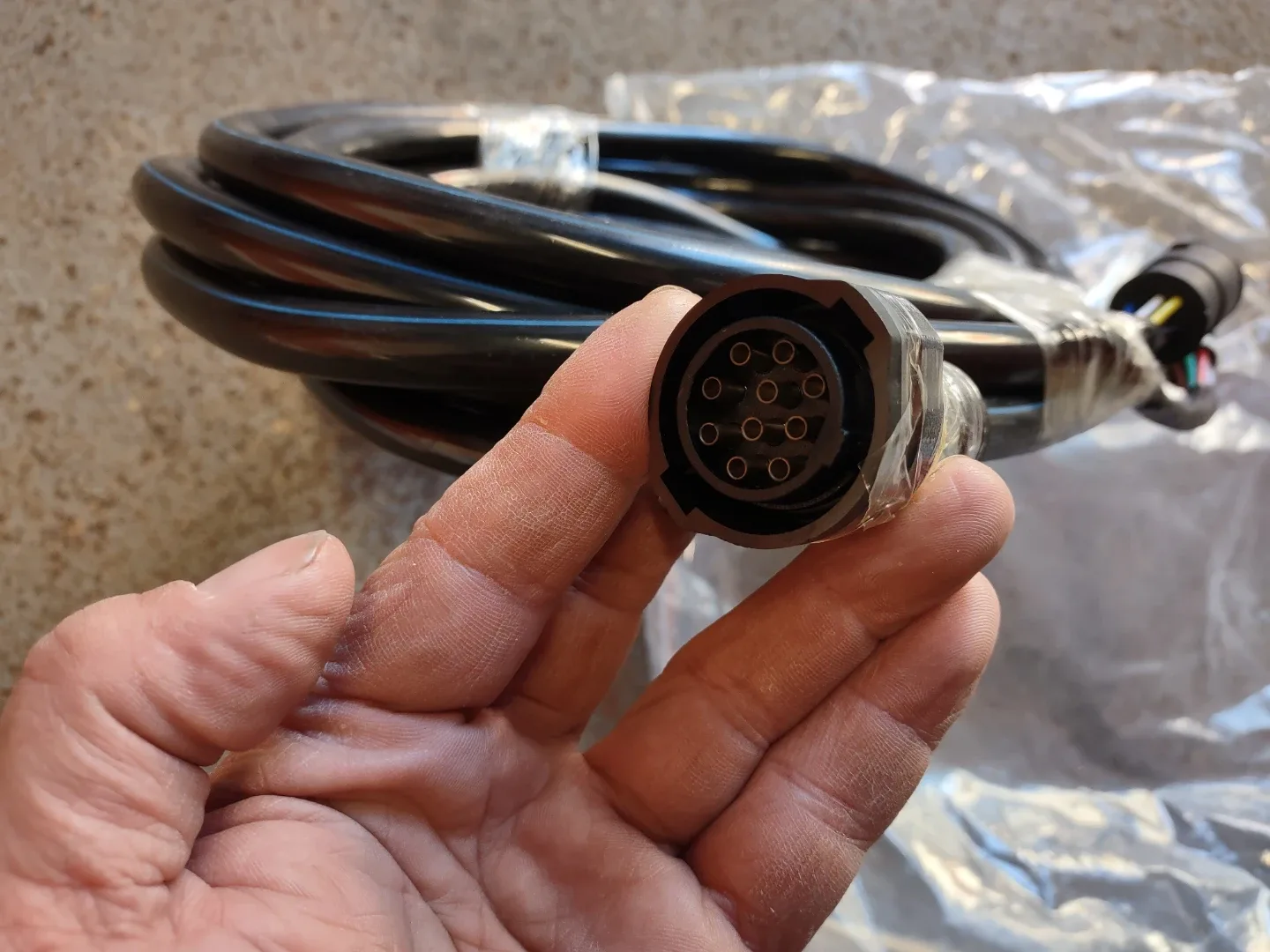 Black Electrical Cable image indicator(3)