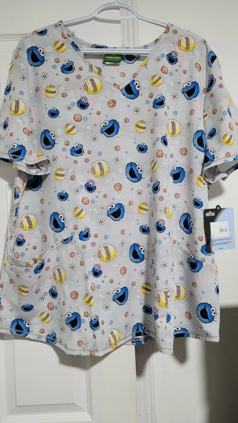 New Disney, Sesame Street, Scrubs - Size L,XL,XXL image indicator(2)
