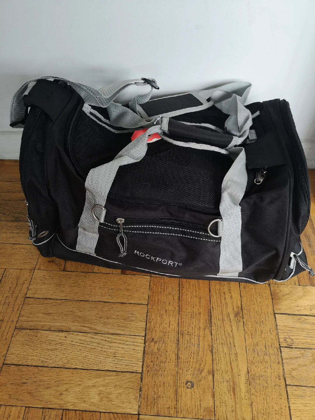 Rockport Black & Grey Duffel Bag thumbnail