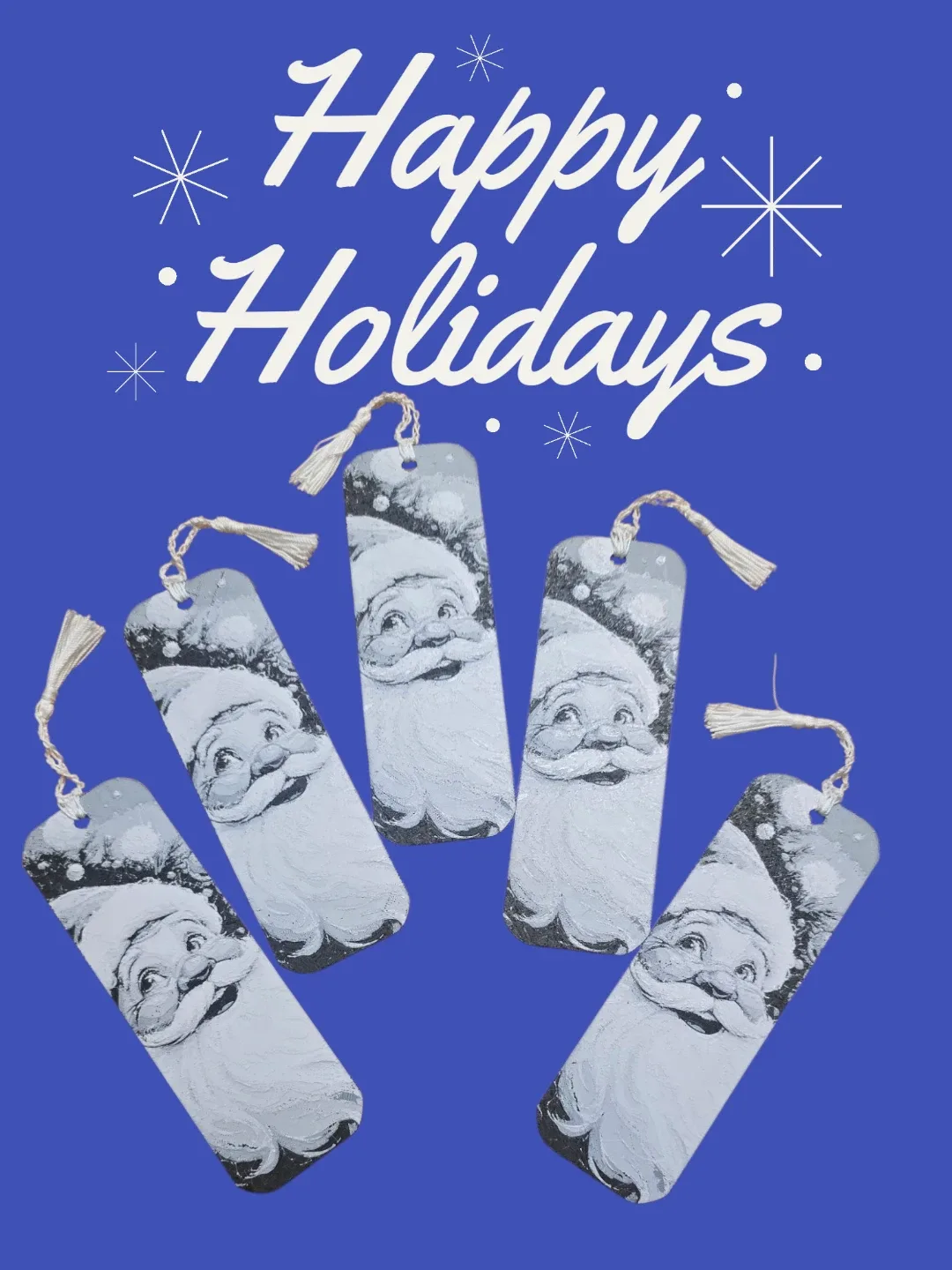 Handmade Santa Bookmark image indicator(2)