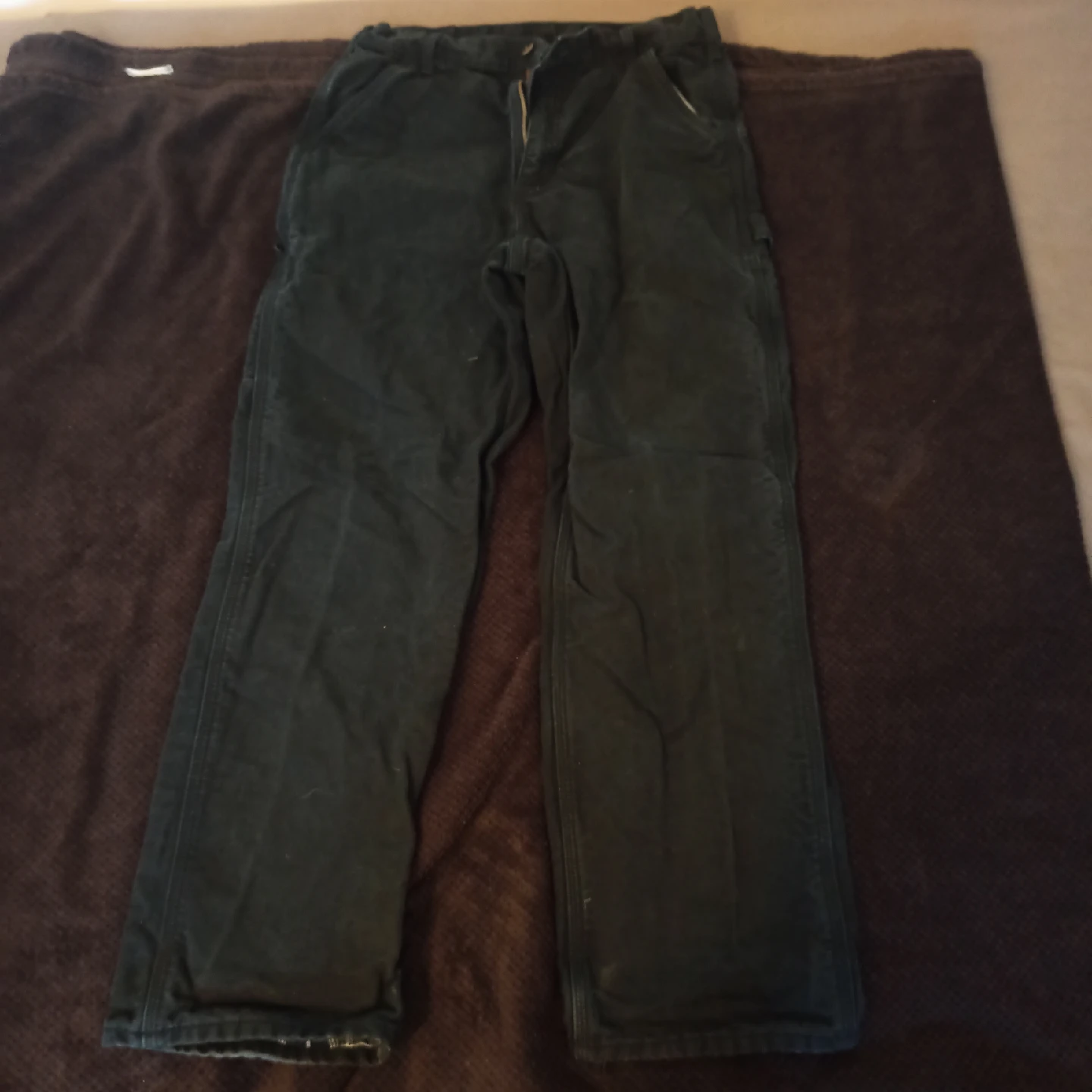 Carhartt BN0111-M Black Loose Fit Pants 32x32