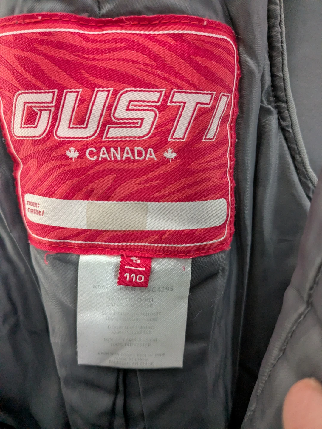 Gusti Canada Snow Pants - Size 110 - photo 2