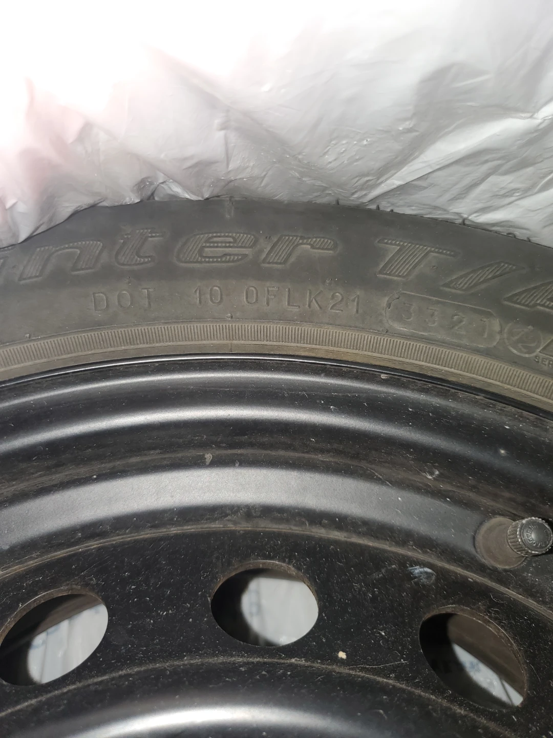 Goodrich Winter T/A 205/55R16 Tires with rims