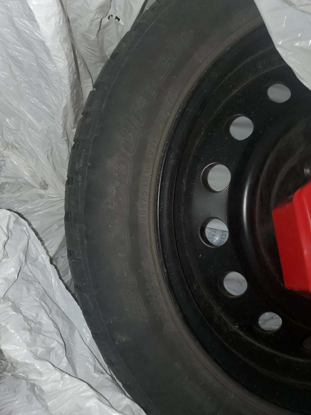 Goodrich Winter T/A 205/55R16 Tires with rims - photo 3