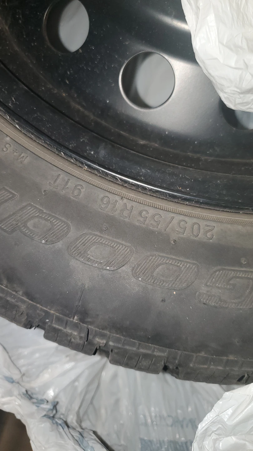 Goodrich Winter T/A 205/55R16 Tires with rims - photo 4
