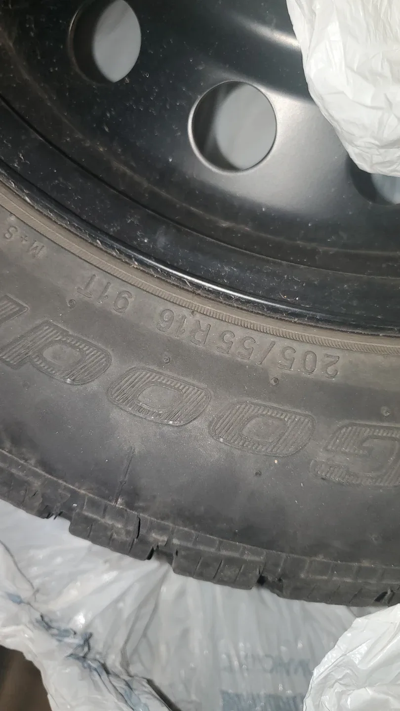 Goodrich Winter T/A 205/55R16 Tires with rims image indicator(4)