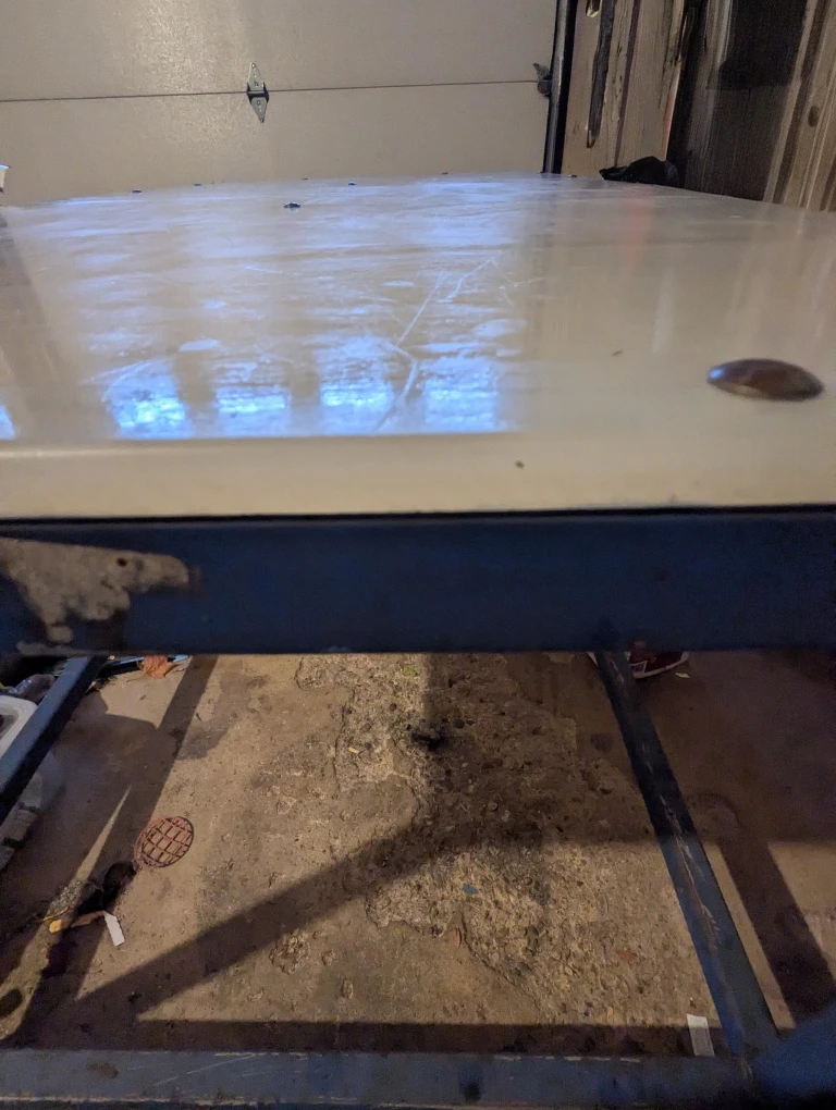 6ft x 3ft x 32" High Steel Workbench - photo 3