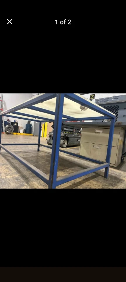 6ft x 3ft x 32" High Steel Workbench - photo 4