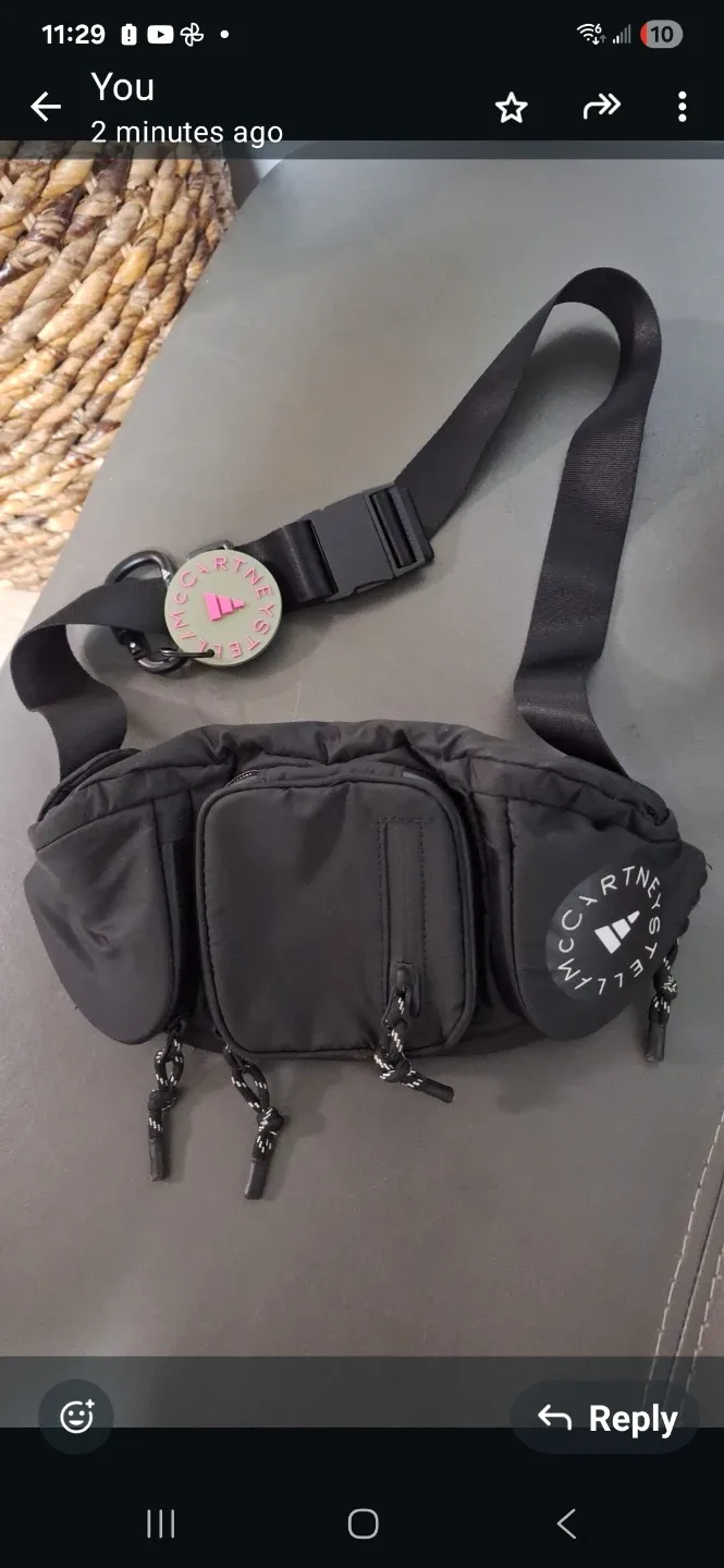 Adidas by Stella McCartney Bum Bag - Black image indicator(3)