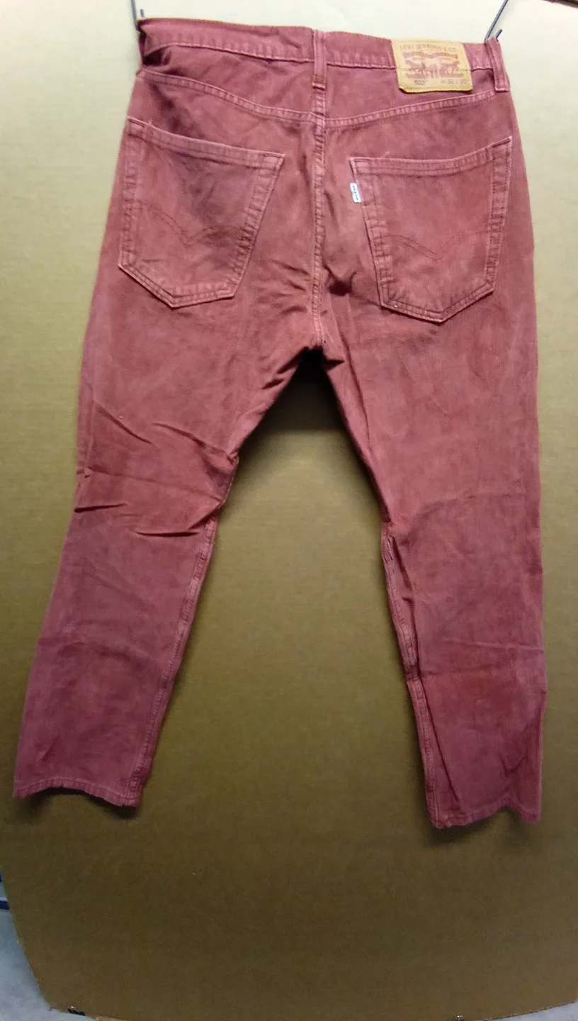 Levi's 502 Corduroy Pants, W31 L30 image indicator(4)