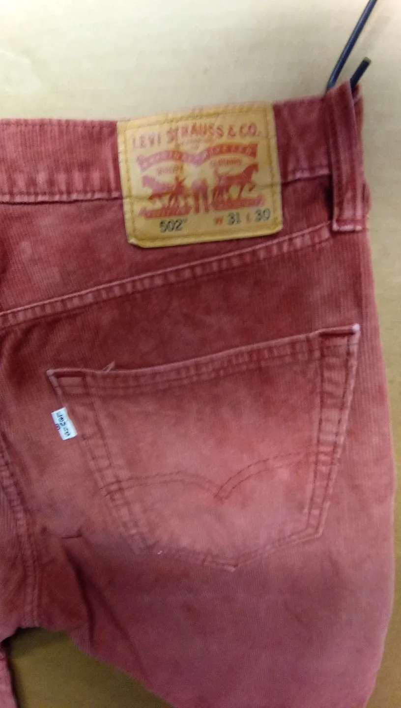 Levi's 502 Corduroy Pants, W31 L30 image indicator(5)
