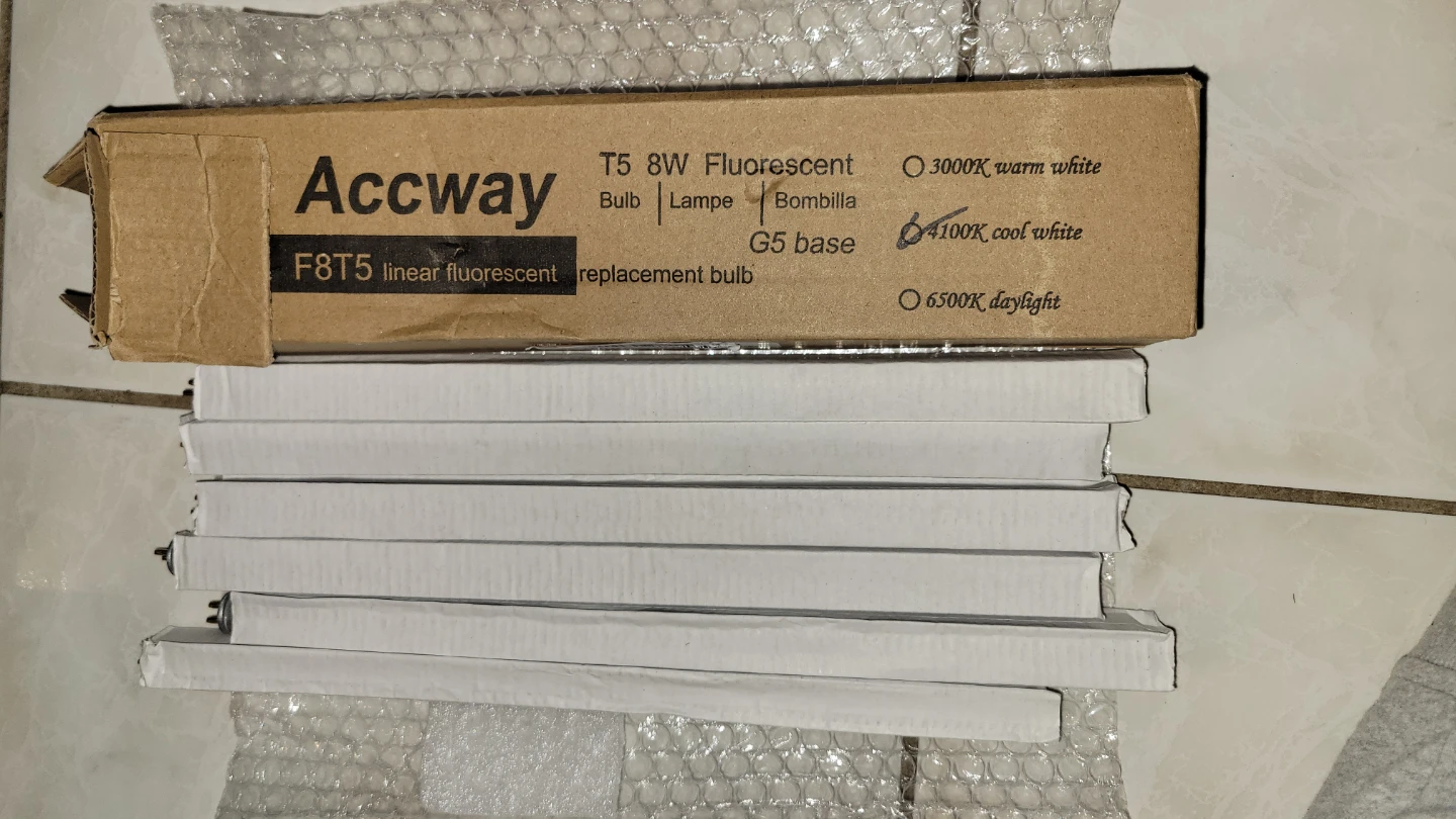 Accway F8T5/CW 4100K 12" Linear Fluorescent Light Bulb (6-Pack) - photo 2