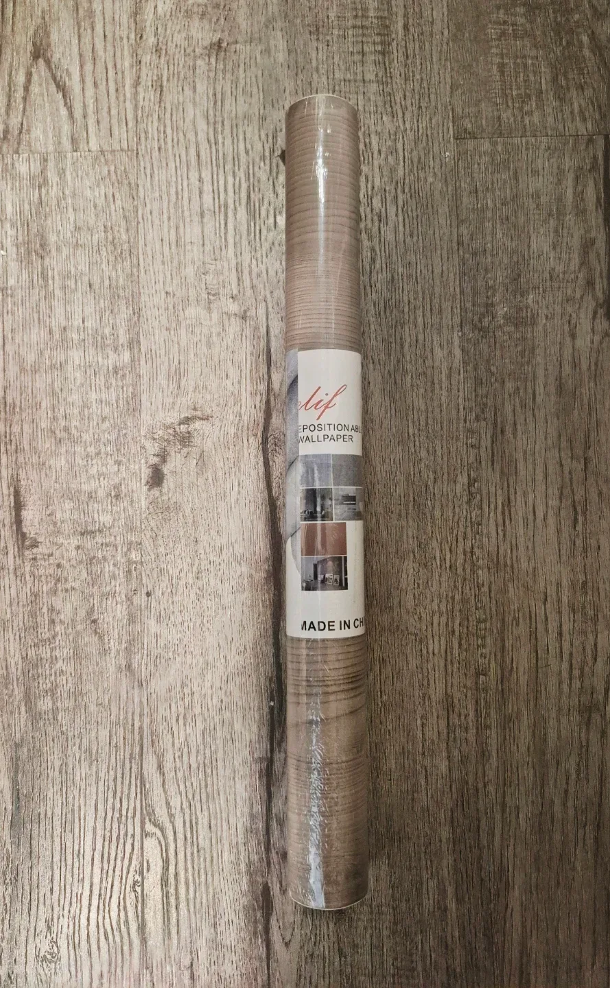 Wood Grain Peel & Stick Wallpaper Removable 15.7"×78.7" image indicator(3)