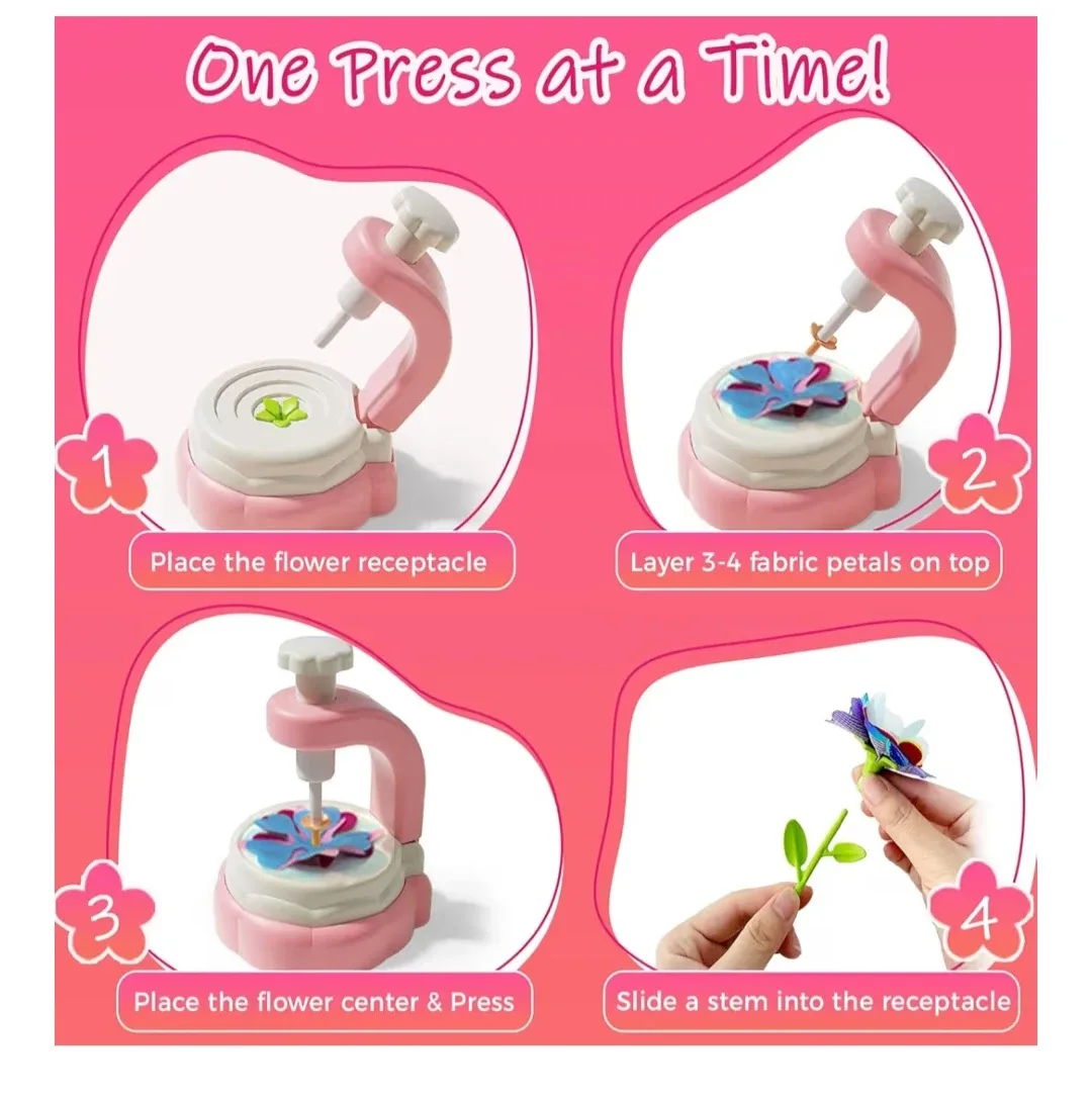 D.I.Y Flower Craft Kit - New in Box! image indicator(6)