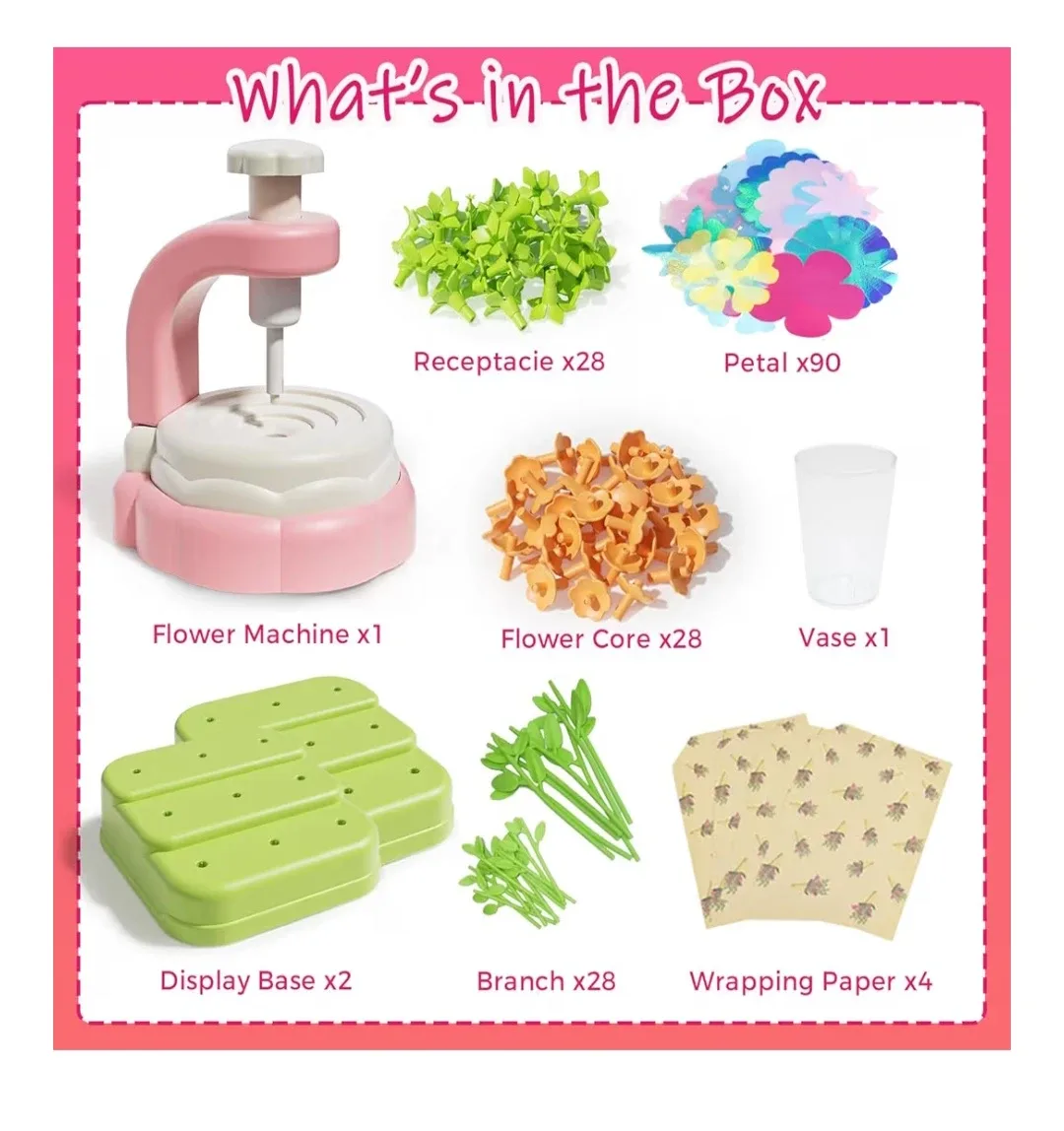 D.I.Y Flower Craft Kit - New in Box! image indicator(9)