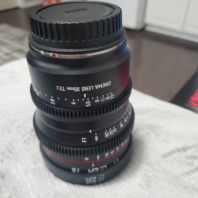 Meike S35 Prime 35mm T2.1 Cinema Lens