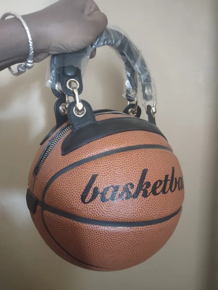 Basketball Shaped Handbag