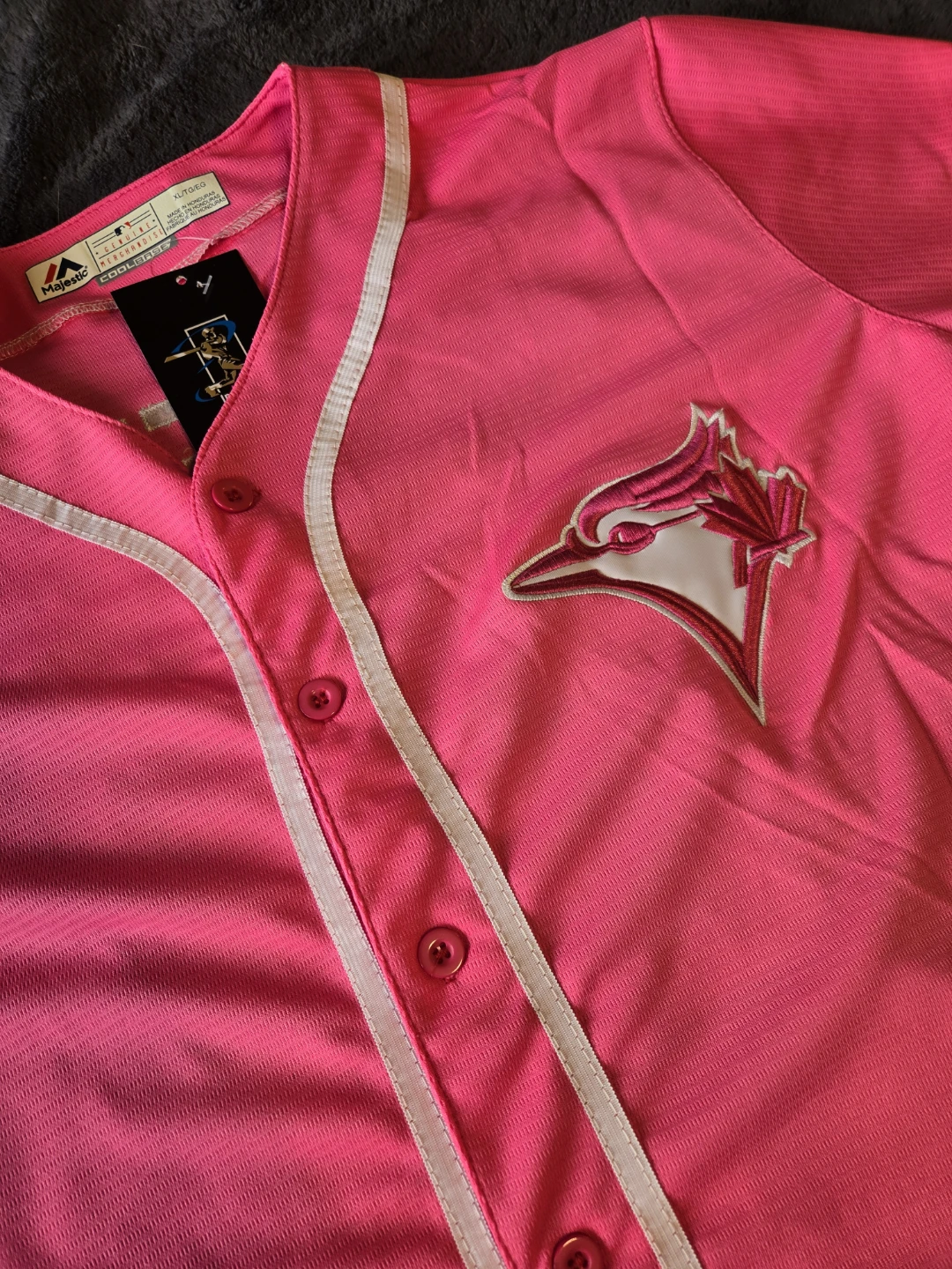 Toronto Blue Jays Pink Vladimir Guerrero Jr. #27 Jersey BNWT - photo 2