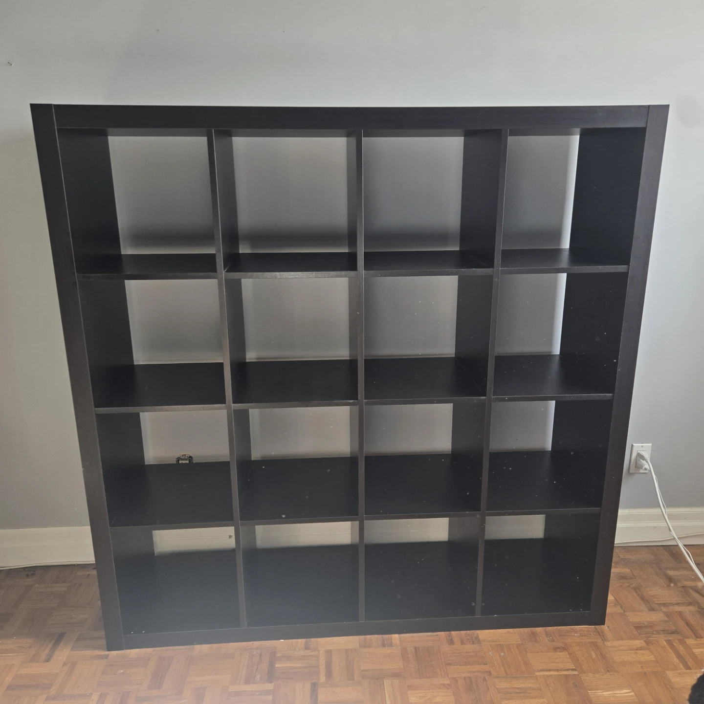 IKEA Expedit 4X4 Shelf Unit - Black Brown