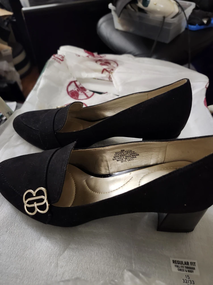 Bandolino Black Loafer Heels - photo 2