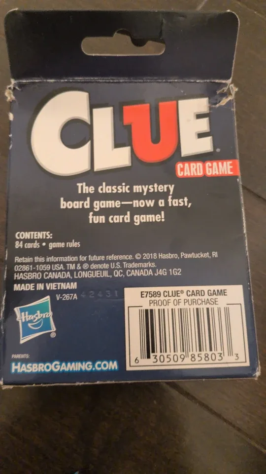 Clue Card Game - Classic Mystery image indicator(2)
