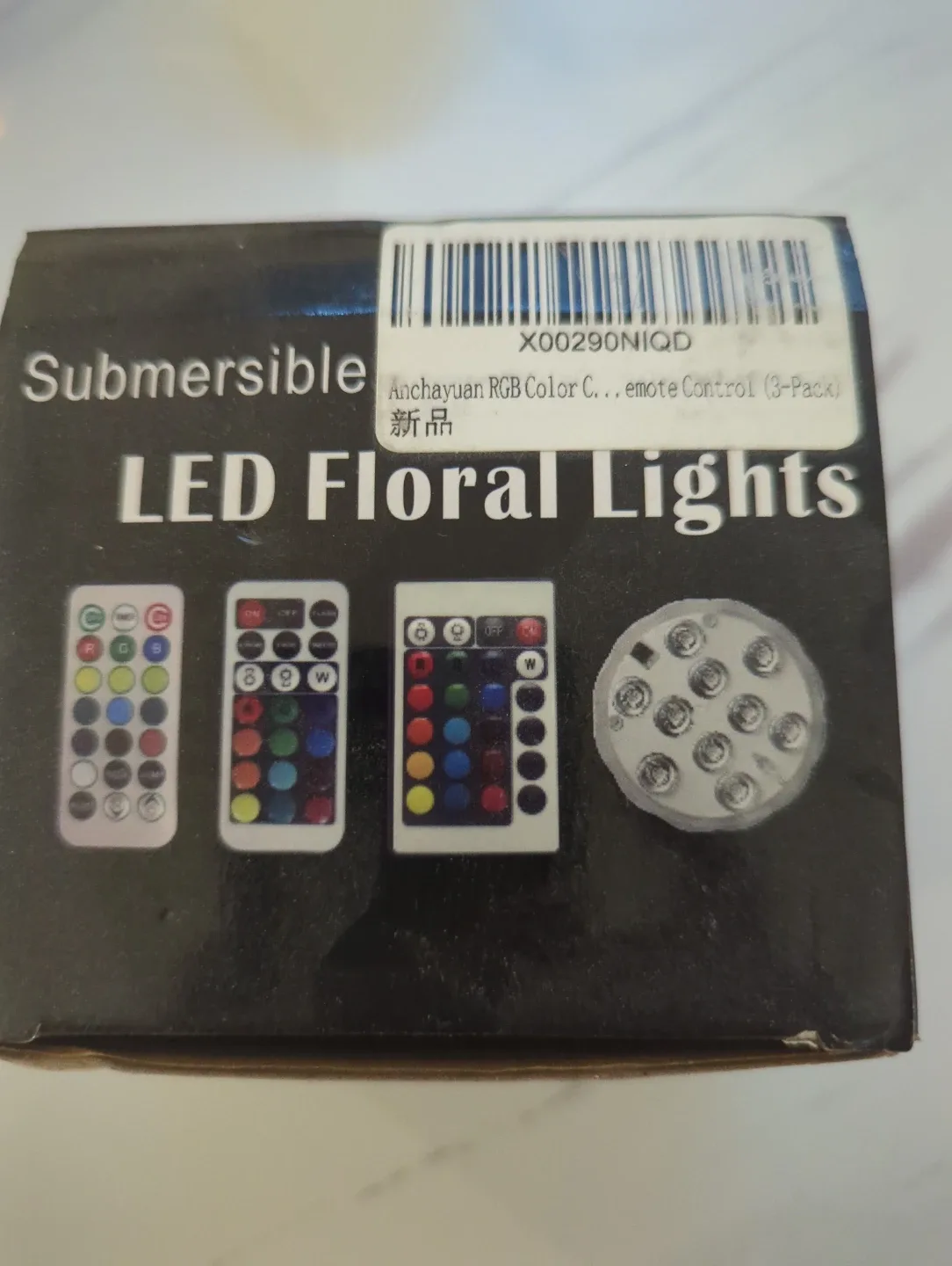 New Submersible LED Floral Lights (3-Pack) thumbnail