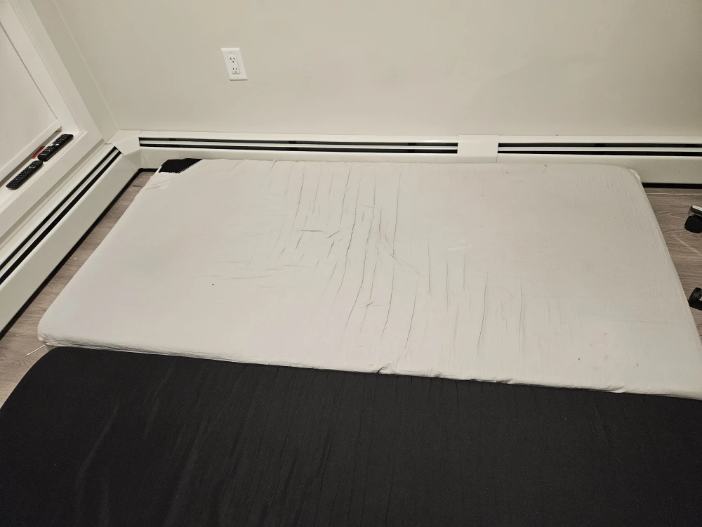 Foam Mattress Topper - Black