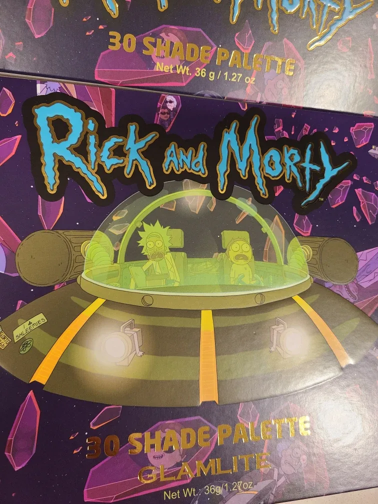 Glamlite Rick and Morty 30 Shade Palette image indicator(6)