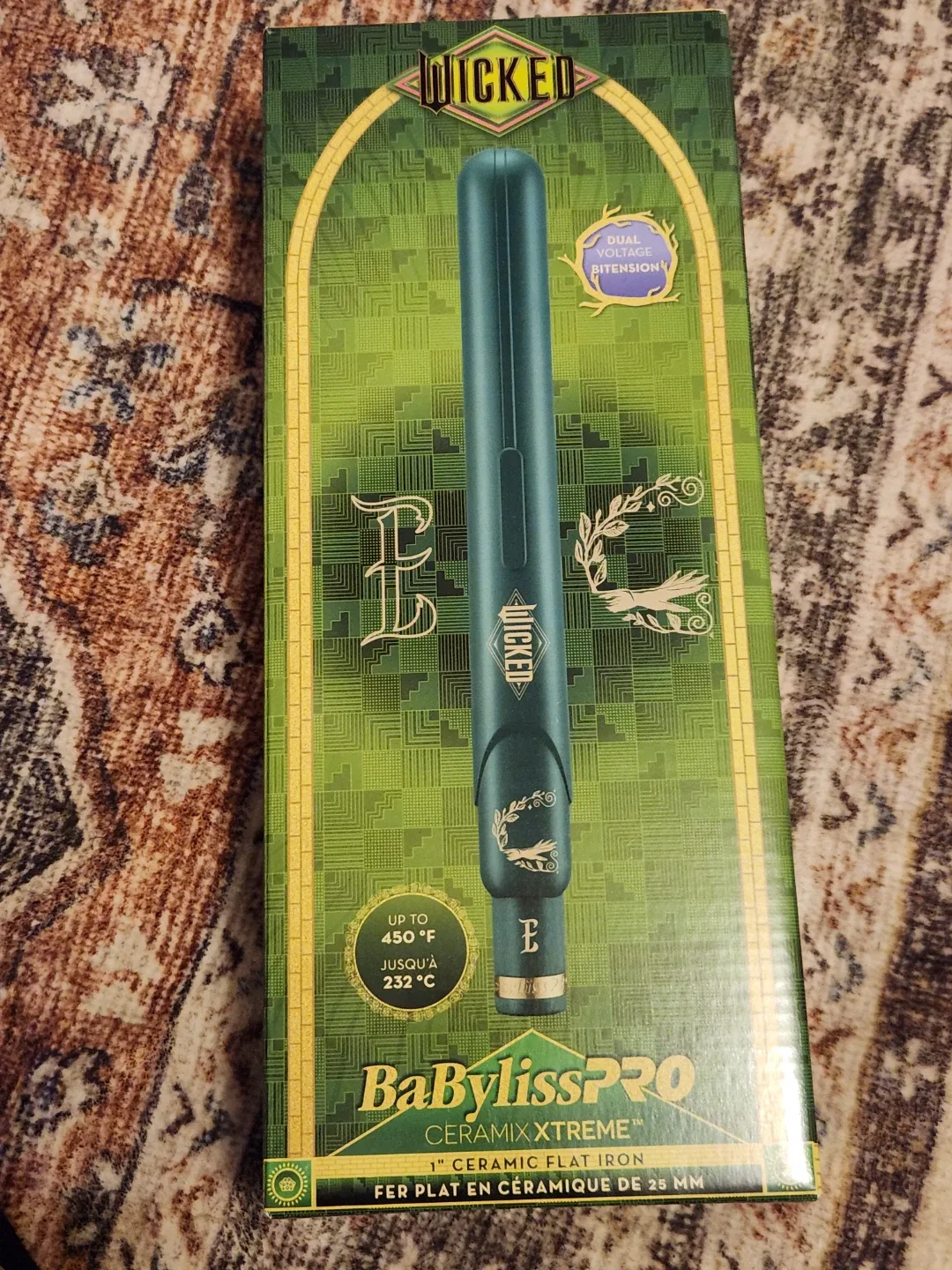 BaBylissPRO Wicked 1" Ceramic Flat Iron - NEW 🥕 image indicator(2)