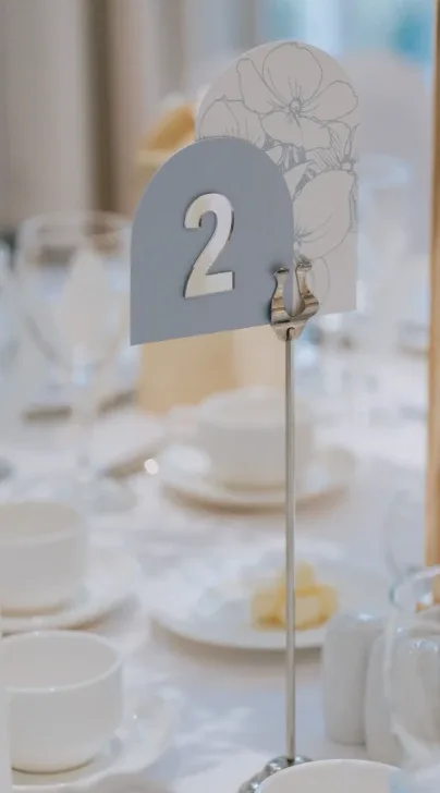 Table Number Signs (Set of 8) image indicator(2)