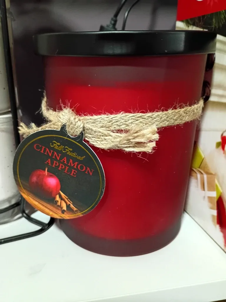 Fall Festival Cinnamon Apple Candle