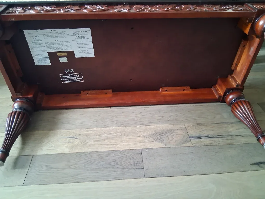 Accent Bench with Carved Wood Details image indicator(5)