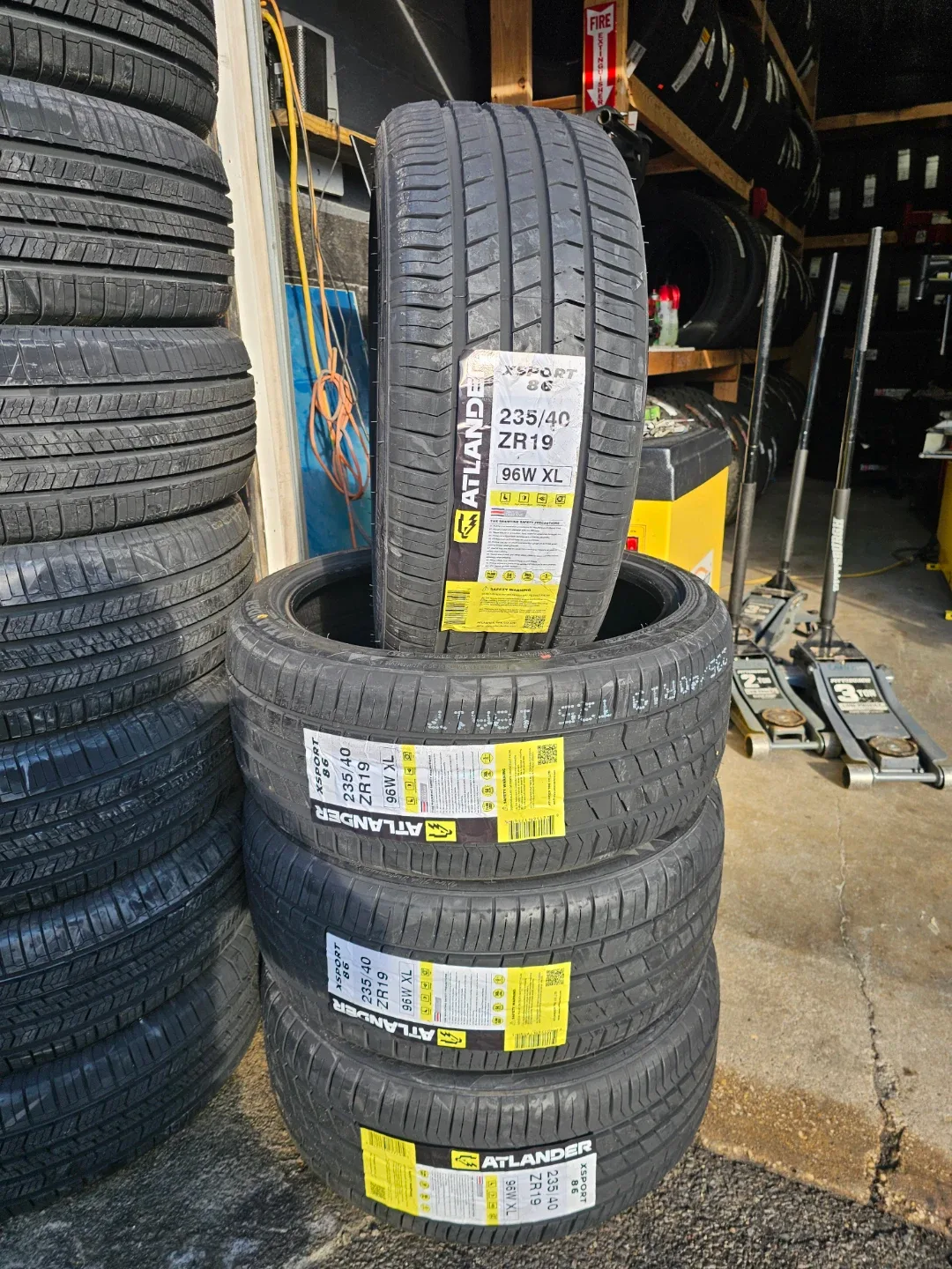 Set of Aplus and Atlander Tires - Various Sizes image indicator(4)
