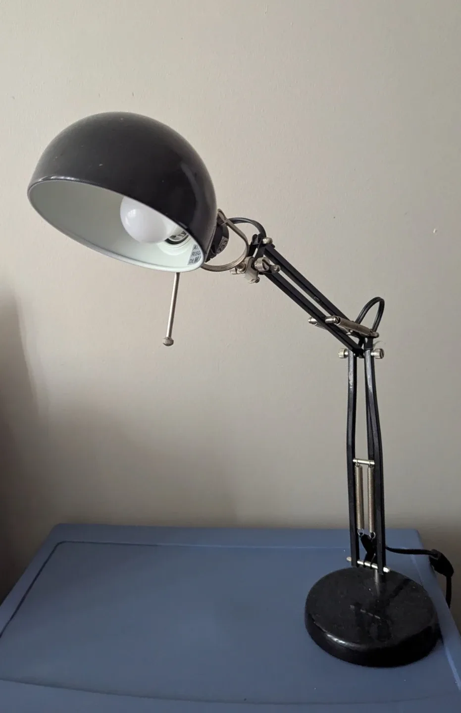 Black Adjustable Desk Lamp