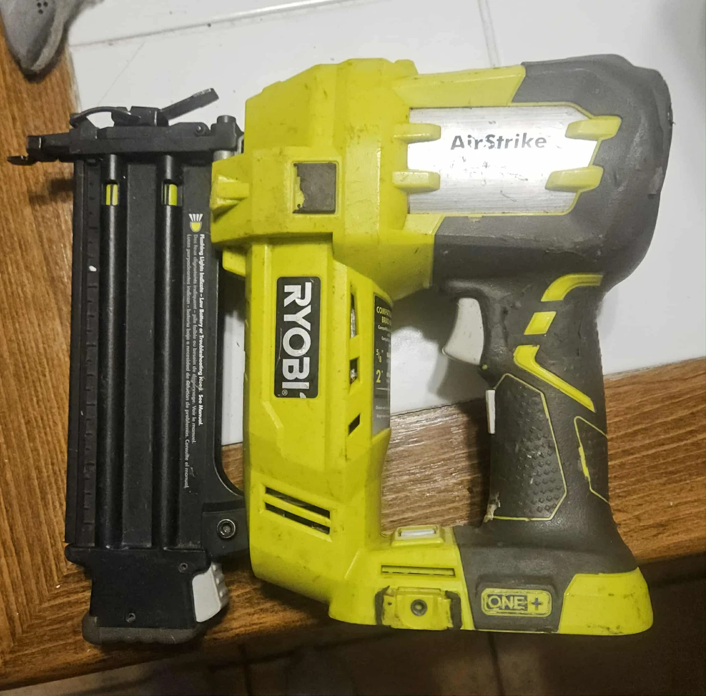 Needs Repair, Turns On Though - Ryobi Brad Nailer