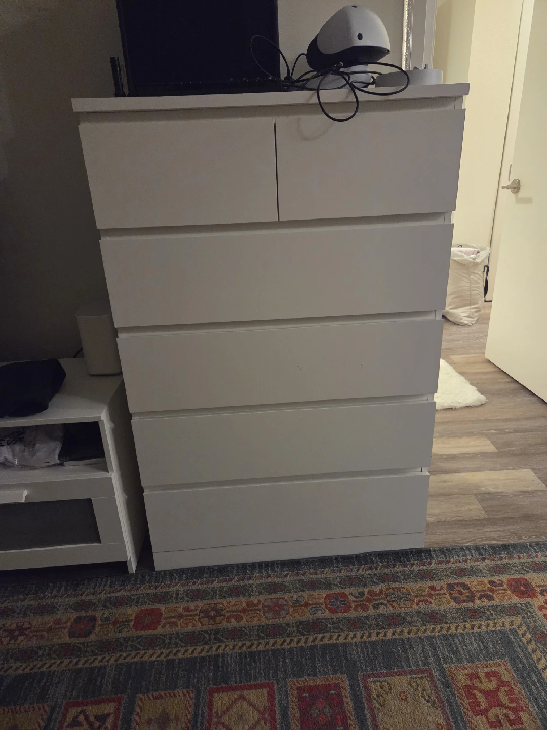 IKEA Malm 6-Drawer Dresser - White