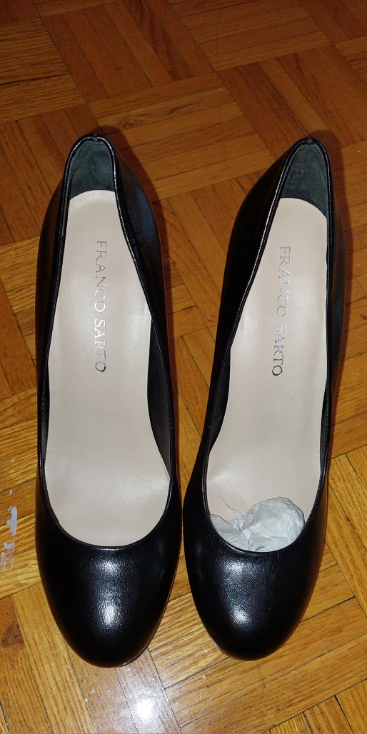 Franco Sarto Black Heels, Size 8 - photo 3