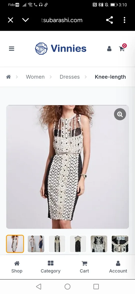 Bezaile Byron Lars Dress, Size 10