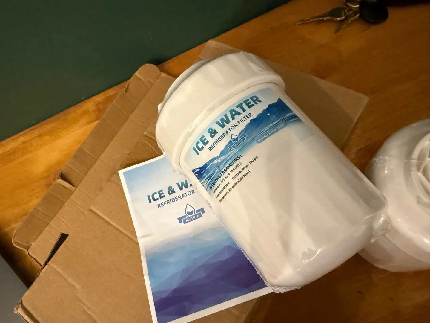 Ice & Water Refrigerator Filter - New image indicator(2)