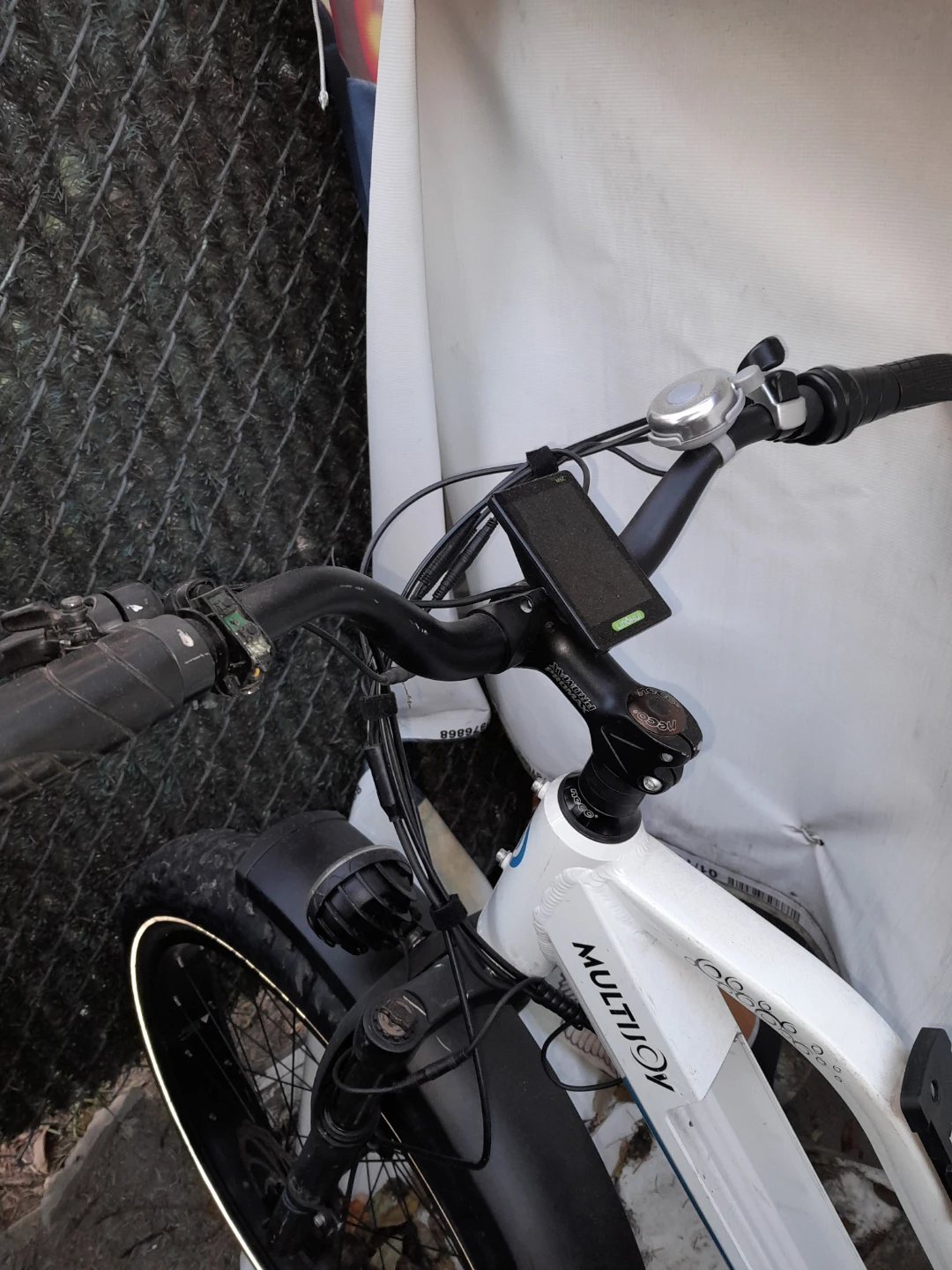 MultiJoy spanglish White Ebike - photo 5