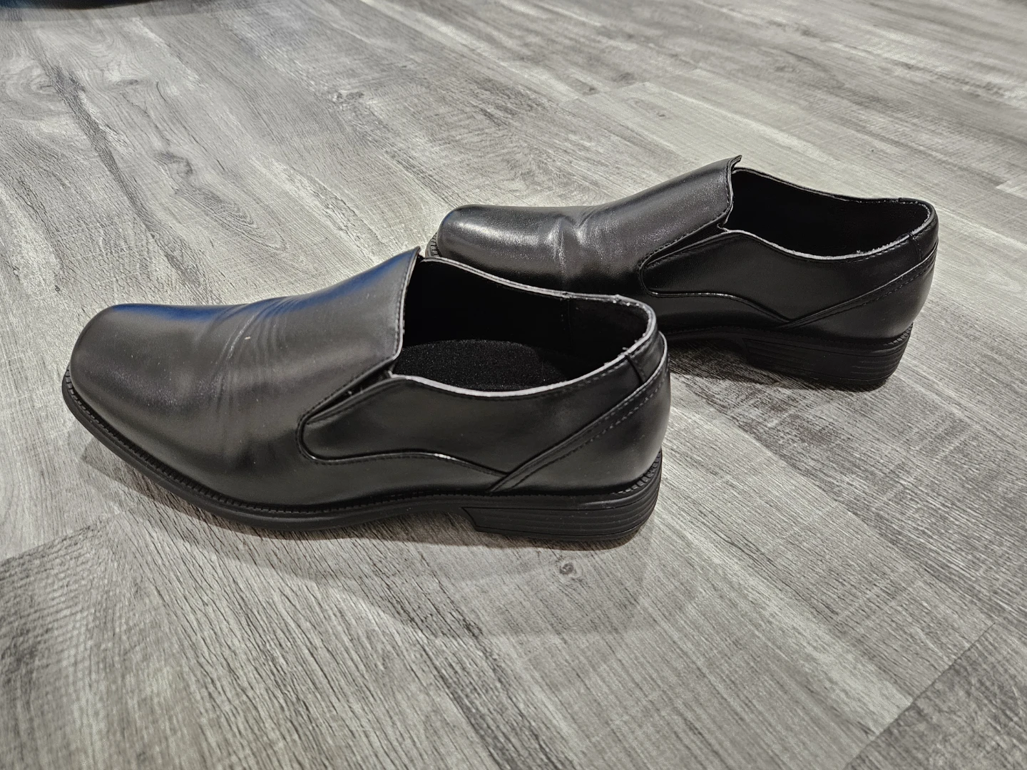 Perry Ellis Portfolio Samuel GP Black Shoes - Size 4 Boys - photo 2