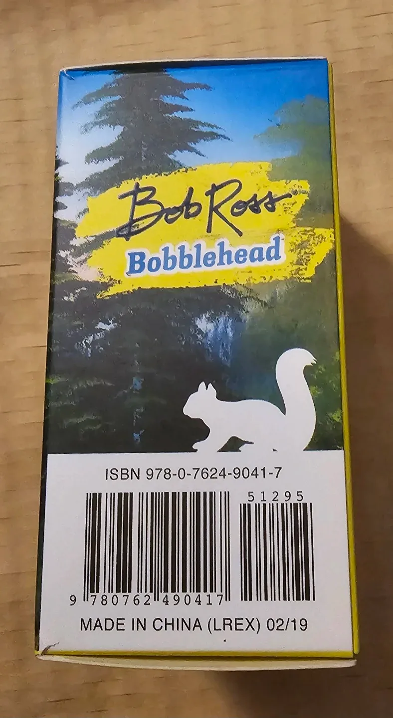 Bob Ross Bobblehead with Sound - New in Box! image indicator(2)